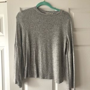 Light grey comfy Long sleeve shirt